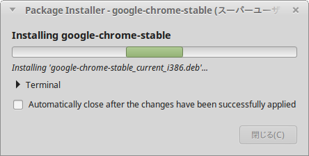 Screenshot-Package Installer - google-chrome-stable-1